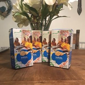 Trefoils Shortbread Girl Scout Cookies 4 Boxes